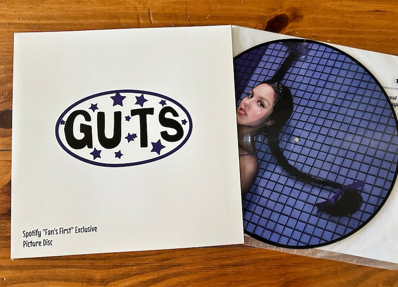 Guts 12” picture disc Custom Vinyl sleeve