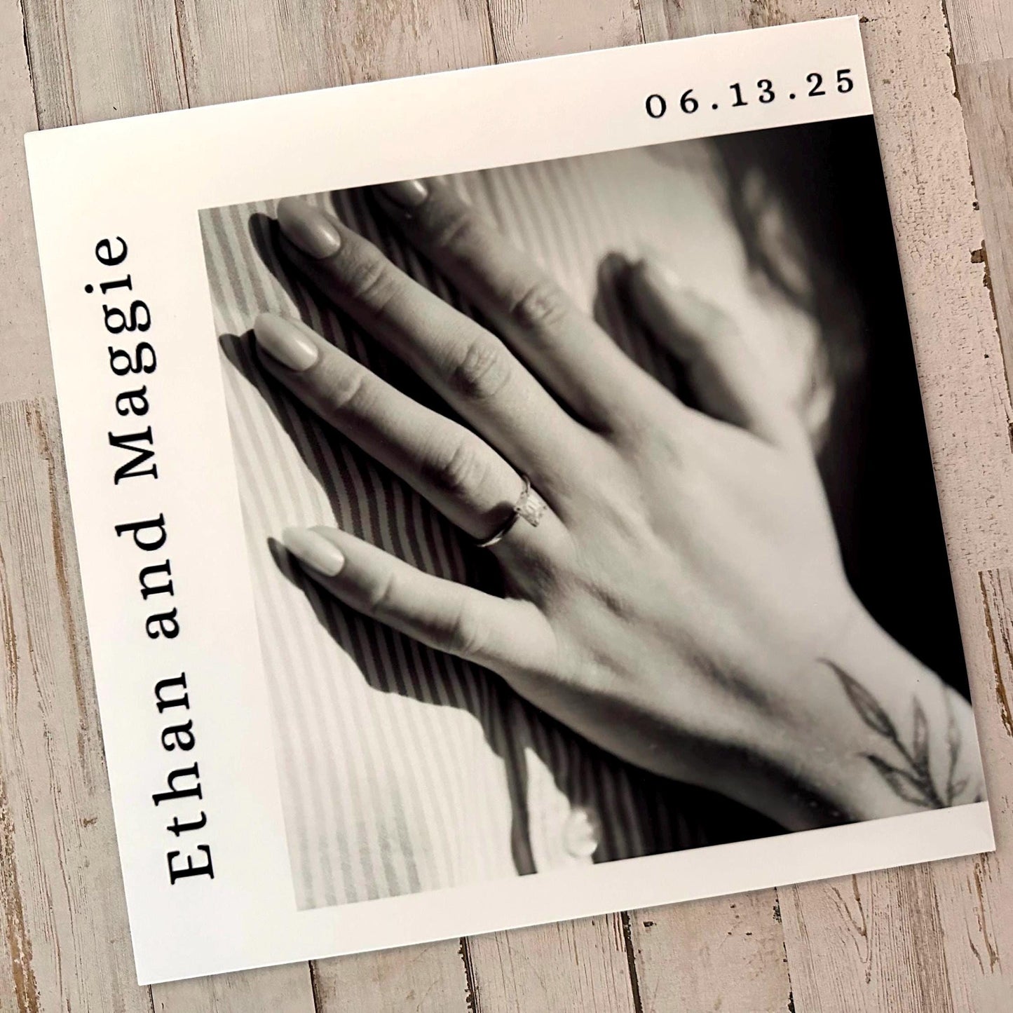 Custom Vinyl 12” Sleeve Full Picture Record Jacket with Clear Protective Jacket