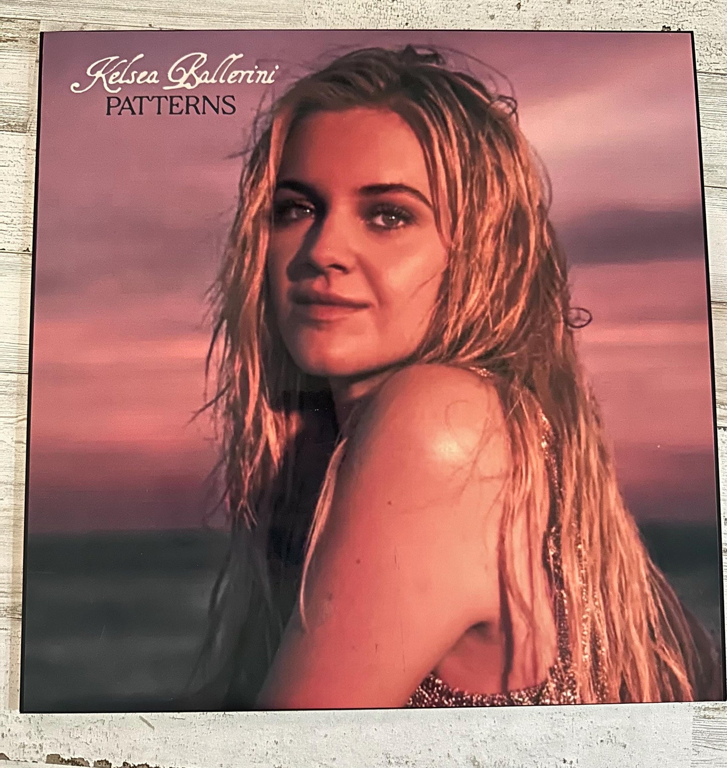 Patterns 12” picture disc Custom Vinyl sleeve Ballerini record