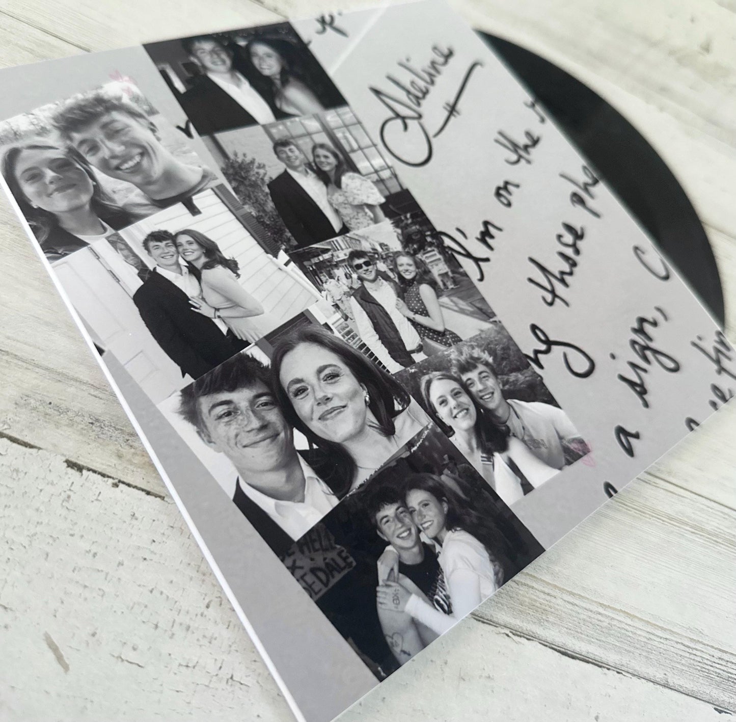 Custom Vinyl 7” Sleeve Full Picture Record Jacket with Clear Protective Jacket
