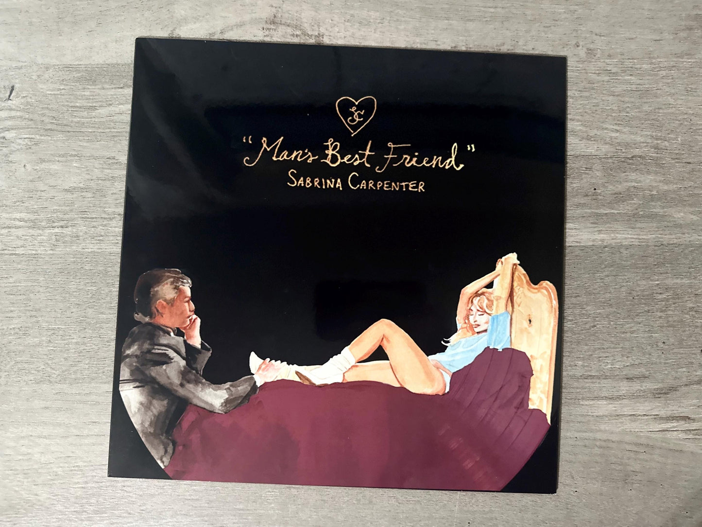 Man's Best Friend 12” picture disc Custom Vinyl sleeve