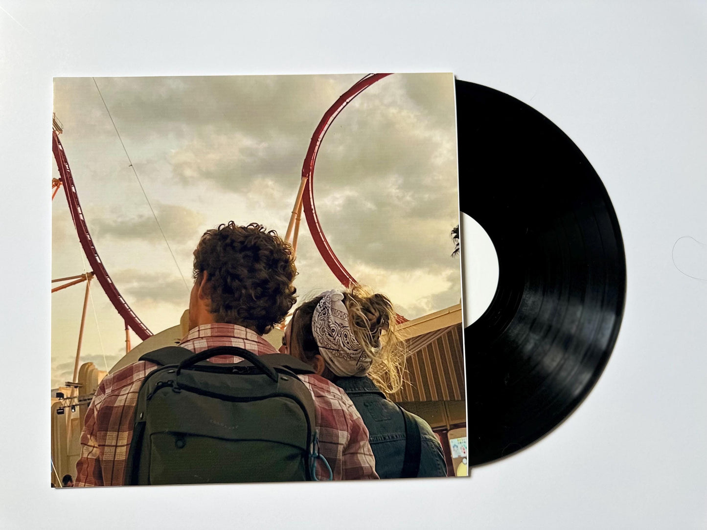 Custom Full Photo 12” Vinyl Record Sleeve and Record with Label