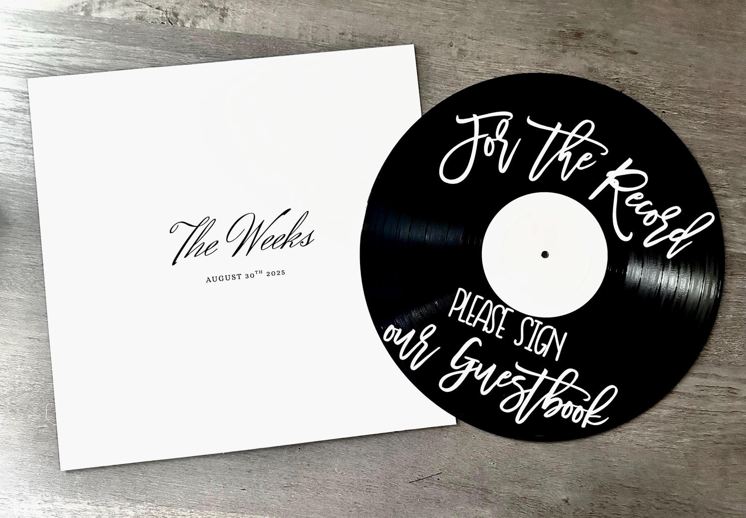 Wedding Guestbooks & Signs