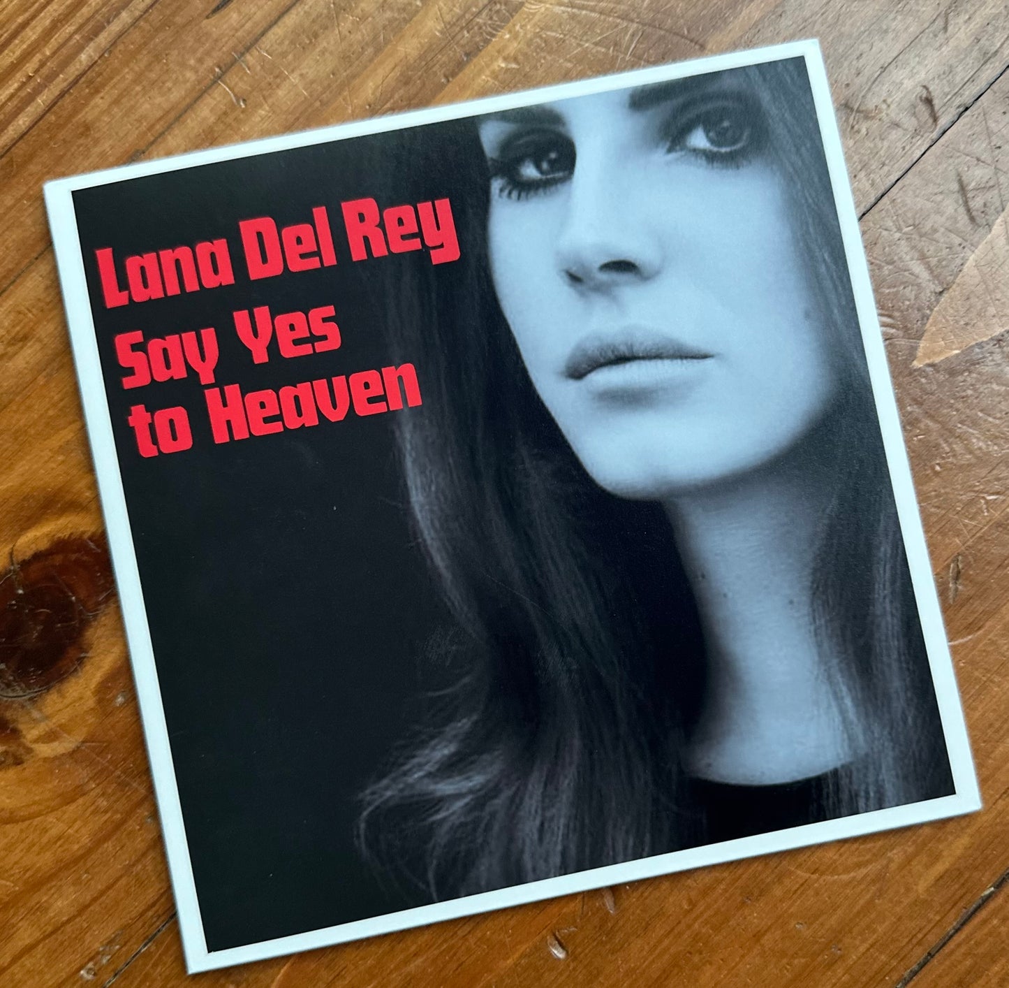 Say yes to Heaven 7” Custom Vinyl sleeve