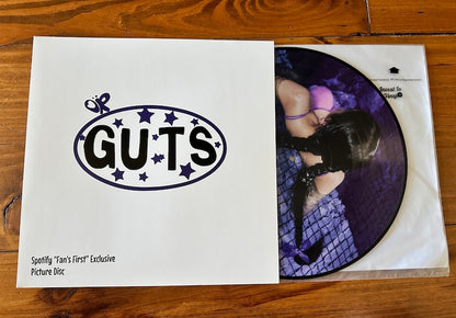 Guts 12” picture disc Custom Vinyl sleeve