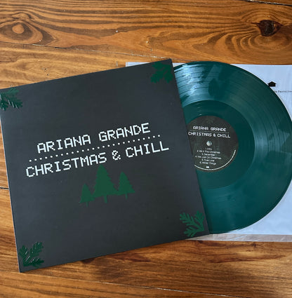 Christmas & Chill Custom Vinyl sleeve