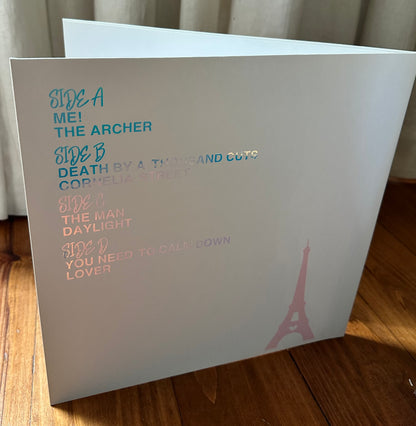 Gatefold Lover Live from Paris Original Colors Custom Vinyl sleeve