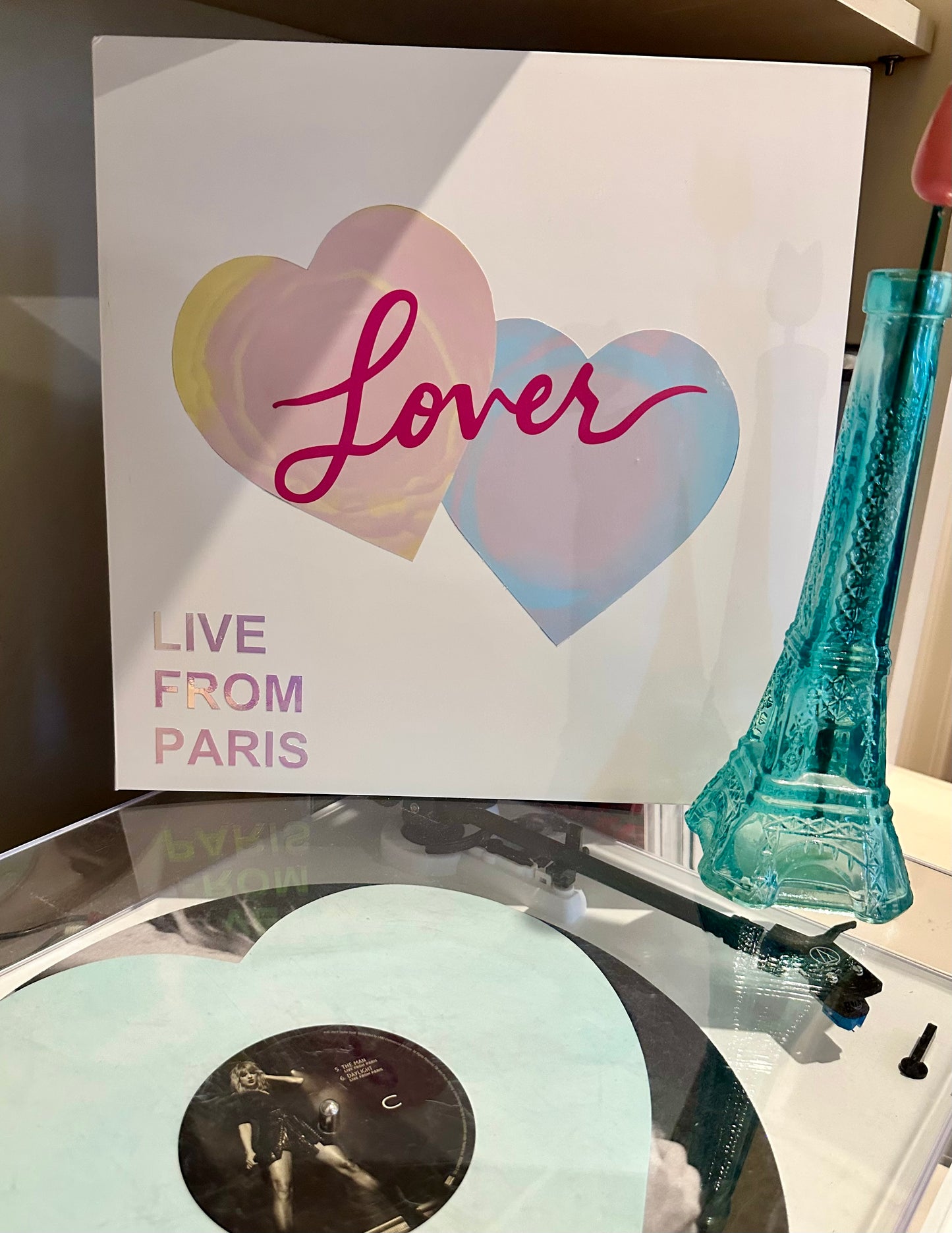 Lover Live from Paris Custom Vinyl sleeve