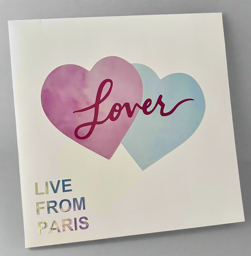 Lover Live from Paris Original colors Custom Vinyl sleeve