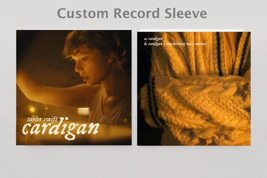 Cardigan 12” Picture Disc Custom Sleeve for Vinyl (Copy) (Copy)