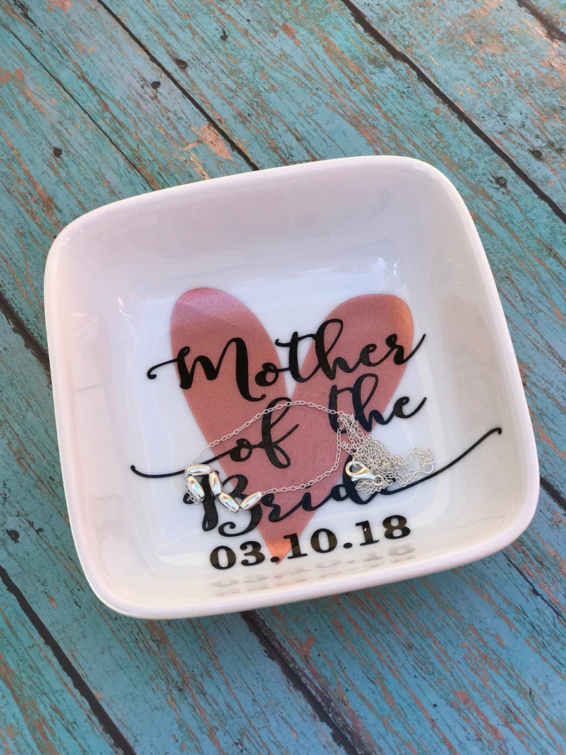 Personalized Mother of the Bride Gift, Custom Mother Gift, Bride Gift for Mom, Groom Gift for Mom