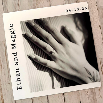 Custom Vinyl 12” Sleeve Full Picture Record Jacket with Clear Protective Jacket