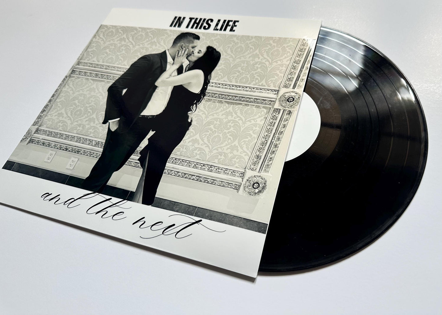 Custom Full Photo 12” Vinyl Record Sleeve and Record with Label