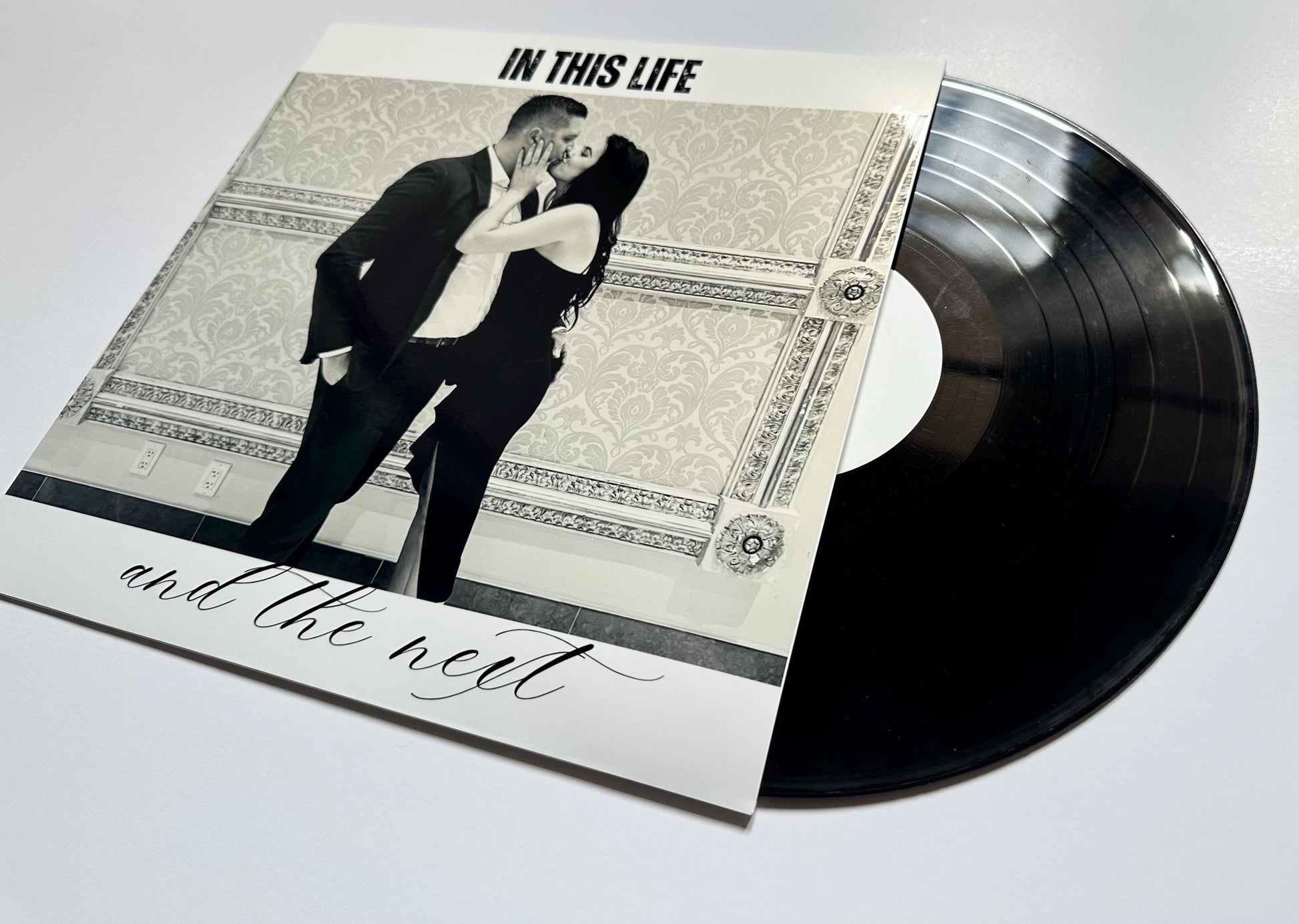 Custom Full Photo 12” Vinyl Record Sleeve and Record with Label